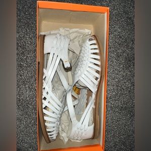 Brand new Huraches by Chesapeake white sandals